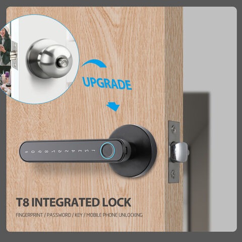 Digital Password Electronic Door Handle Lock