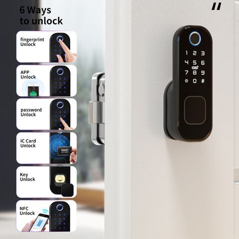 IP65 Waterproof Fingerprint Deadbolt Smart Lock